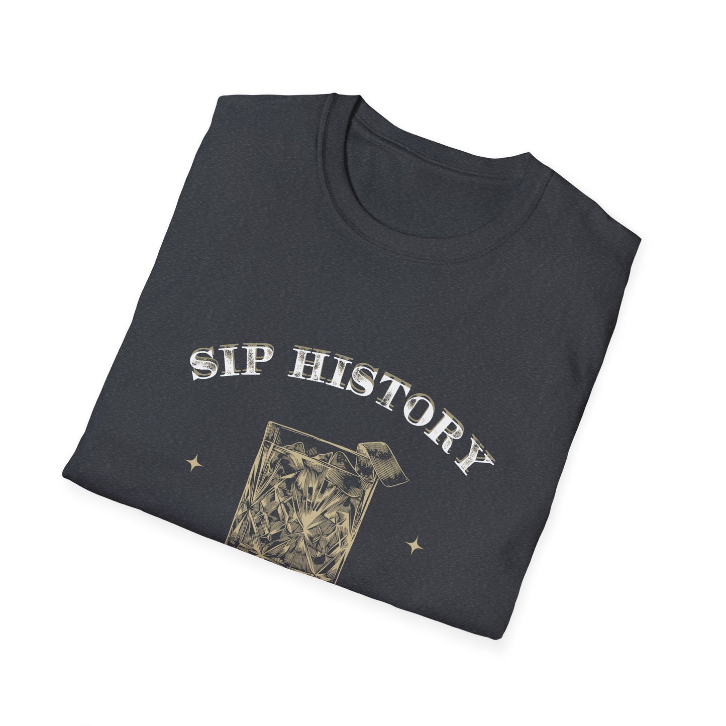 Unisex Sip History Old Fashioned T-Shirt