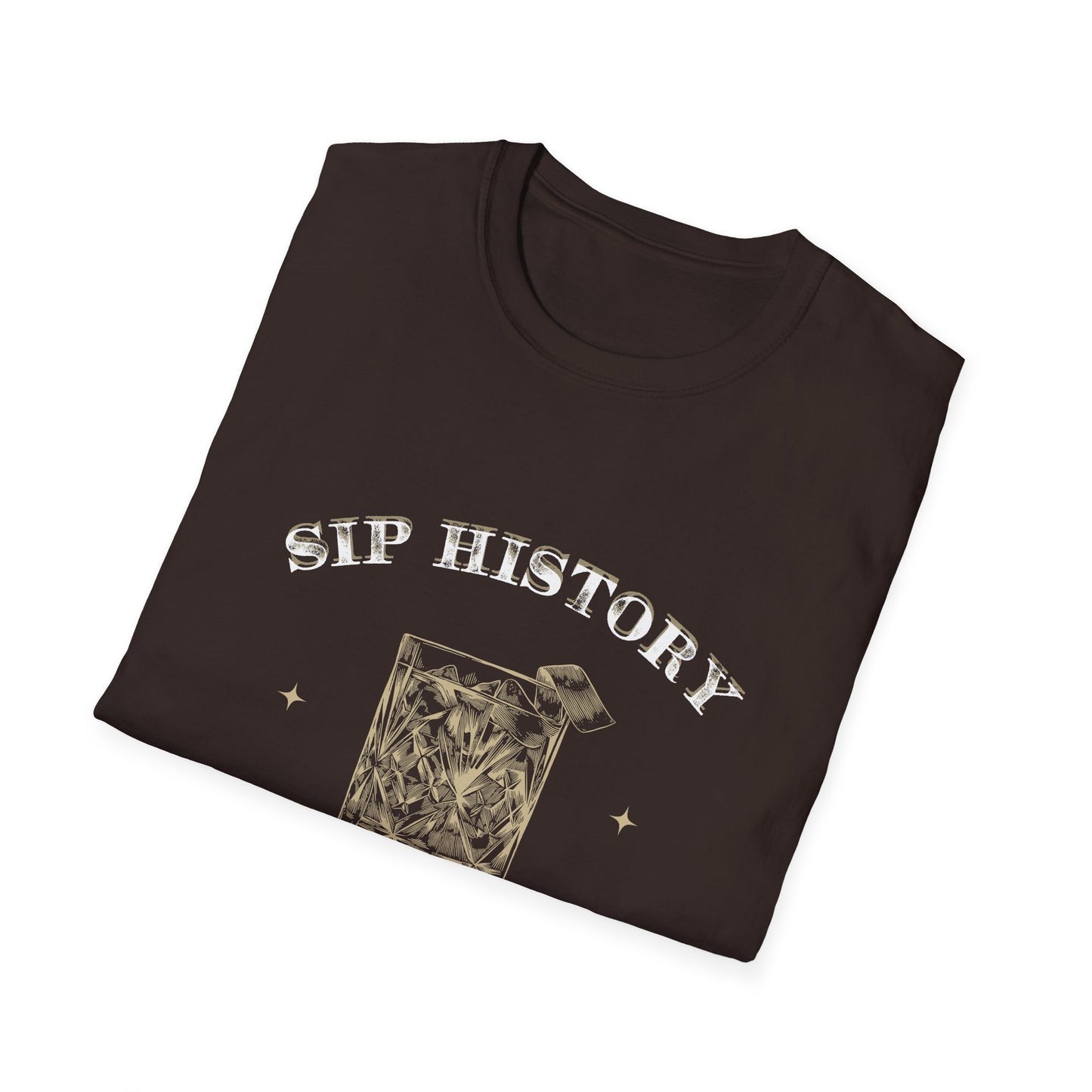 Unisex Sip History Old Fashioned T-Shirt