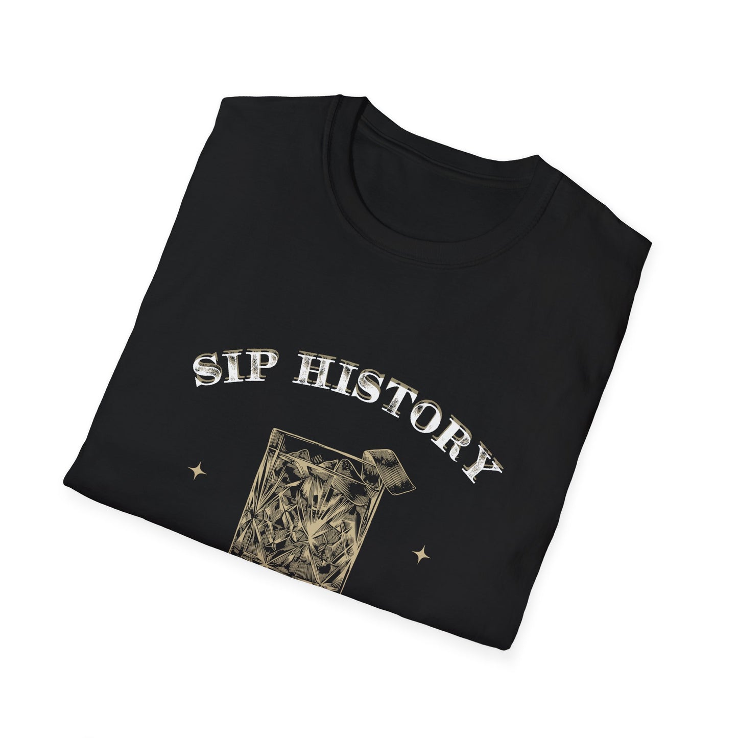 Unisex Sip History Old Fashioned T-Shirt