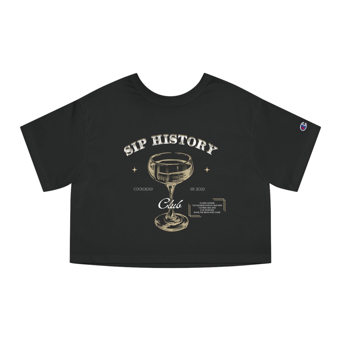 Ladies Cropped Daiquiri T-Shirt