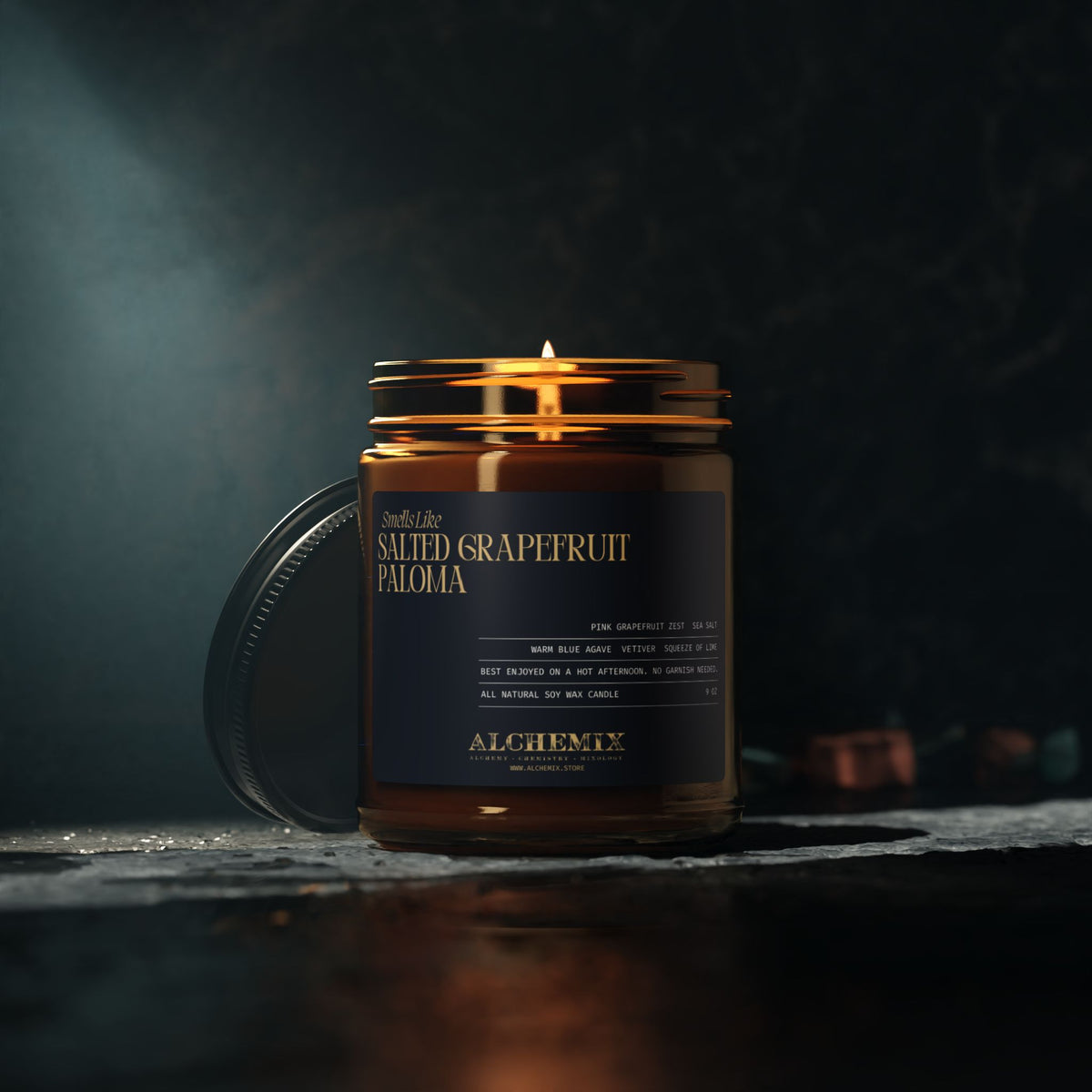 Salted Grapefruit Paloma Soy Candle