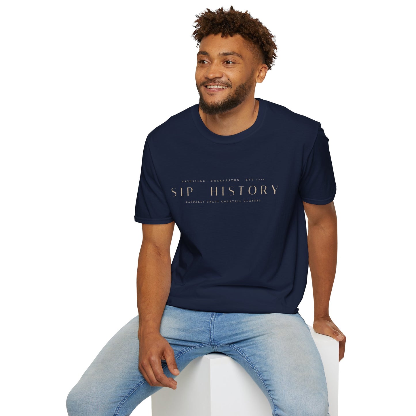 Sip History Unisex Softstyle T-Shirt