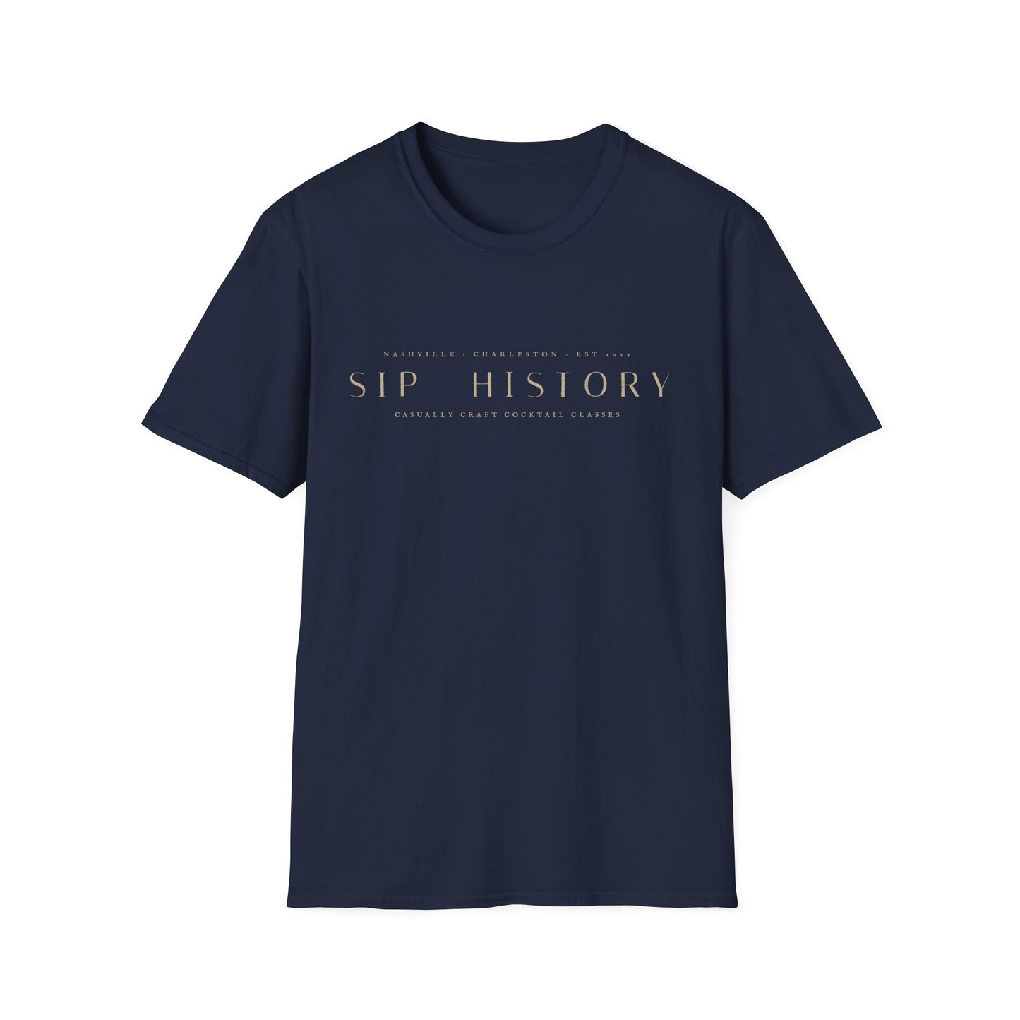 Sip History Unisex Softstyle T-Shirt