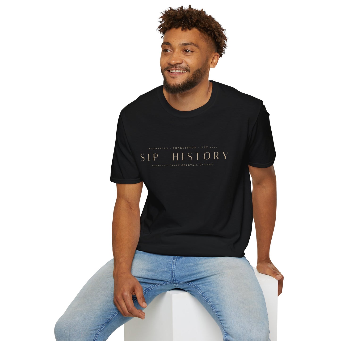 Sip History Unisex Softstyle T-Shirt