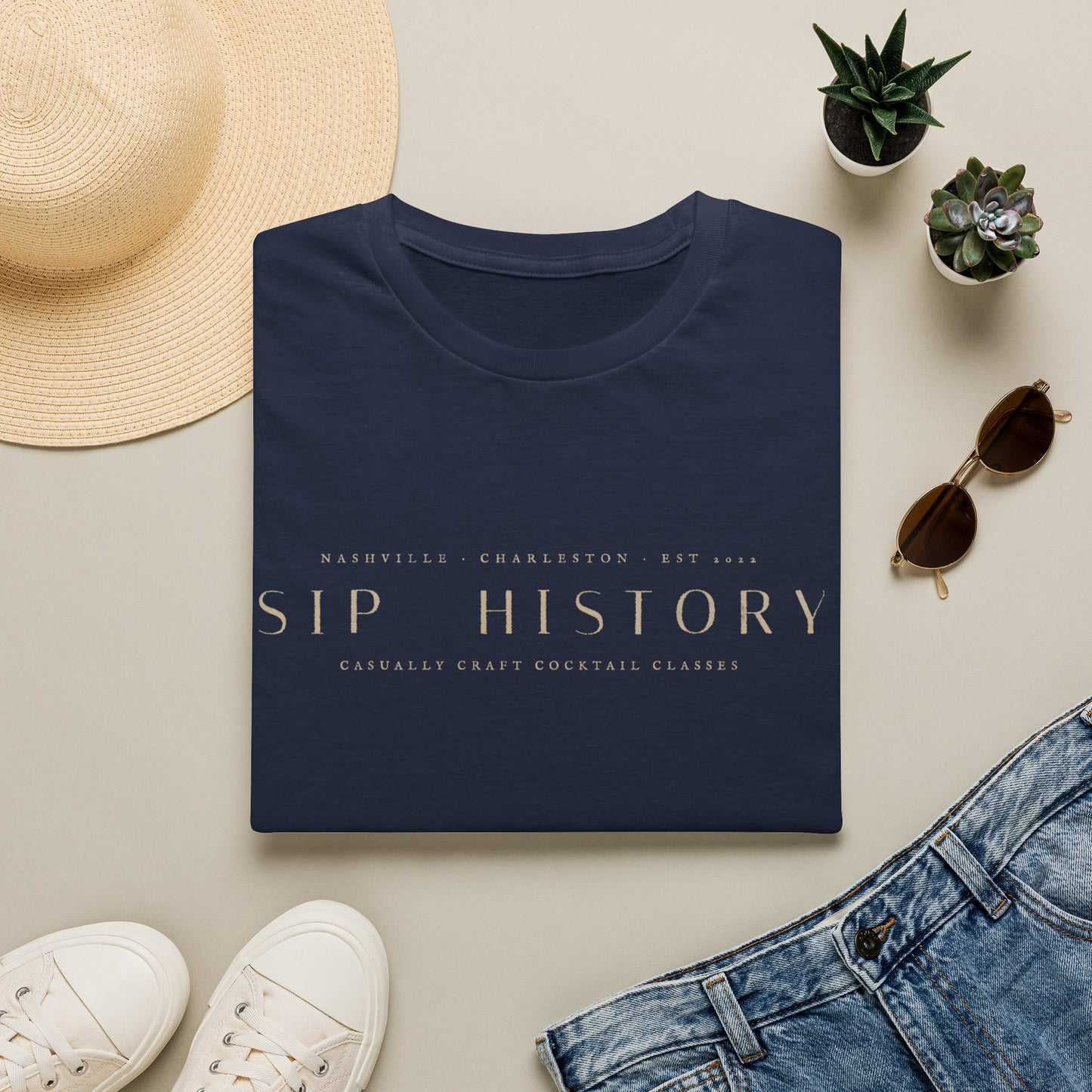 Sip History Unisex Softstyle T-Shirt