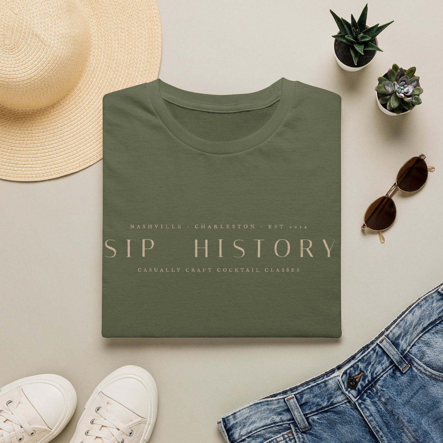 Sip History Unisex Softstyle T-Shirt